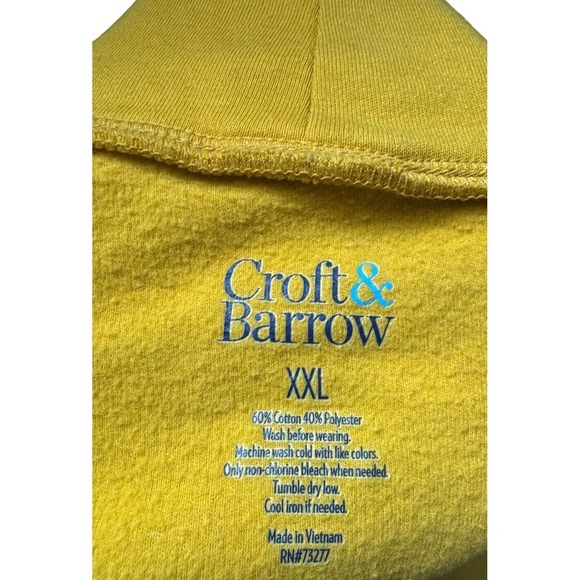 Croft‎ & Barrow Mock Neck Sweatshirt Pocket Front Long Sleeve women's XXL - Picture 3 of 8